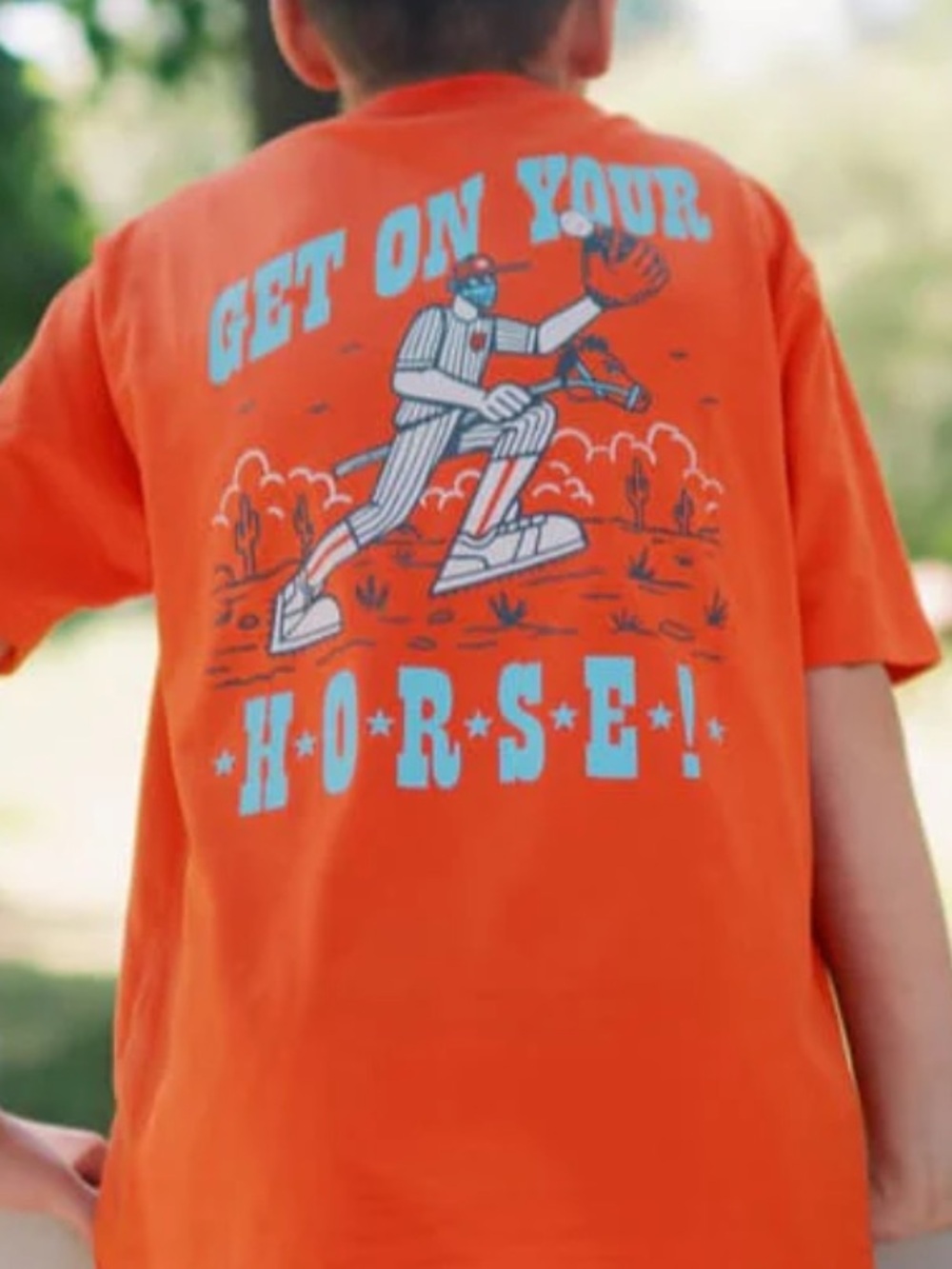 Plate crate Wild West T-shirt new youth XL new